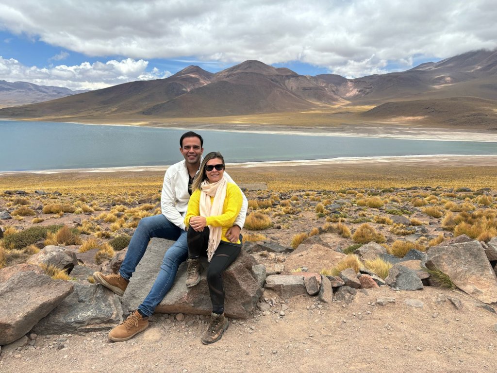 Pedro Sento Se e a companheira Iza Nunes em viagem de FÃ©rias pela AmÃ©rica Latina 
